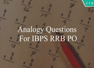 analogy questions for ibps rrb po