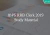 IBPS RRB Clerk study material