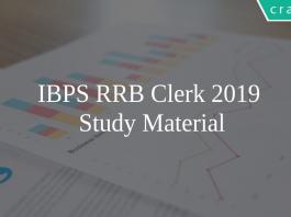 IBPS RRB Clerk study material