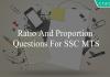 ratio and proportion questions for ssc mts