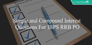 simple and compound interest questions for ibps rrb po