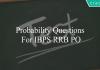 probability questions for ibps rrb po