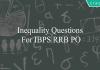 inequality questions for ibps rrb po