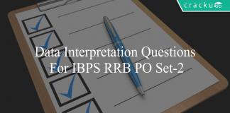 data interpretation questions for ibps rrb po set-2