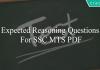 expected reasoning questions for ssc mts pdf