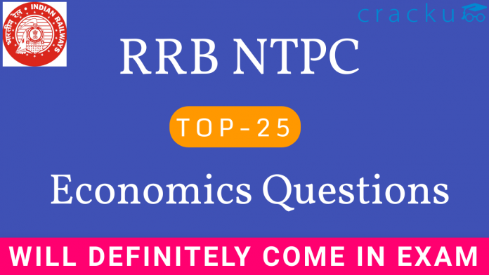 RRB NTPC Economics Questions