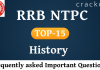 RRB NTPC GK Questions