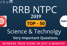 RRB NTPC science and technology questions