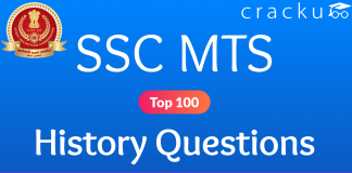 SSC MTS History Questions
