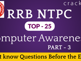 RRB NTPC computer awareness questions
