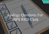 analogy questions for ibps rrb clerk