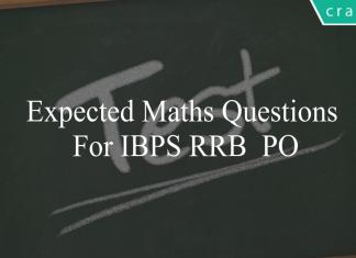 expected maths questions for ibps rrb po