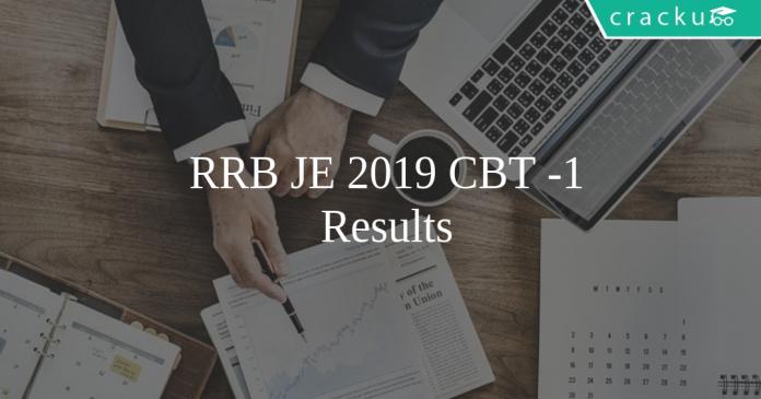 rrb je results