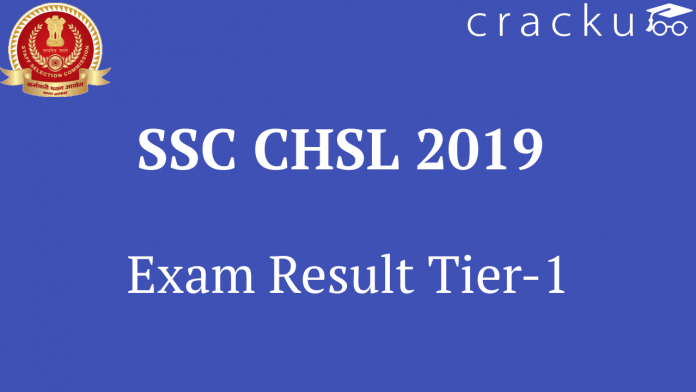 SSC CHSL Result 2019 Tier-1