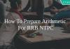 How To Prepare Arithmetic For RRB NTPC