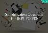 simplification questions for ibps po pdf