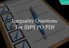 inequality questions for ibps po pdf