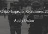 SSC Sub-Inspector Recruitment 2019