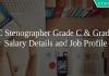 SSC Stenographer Grade C & Grade D Salary Details and Job Profile 