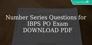 Number Series Questions for IBPS PO Exam