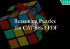Reasoning Puzzles for CAT Set-3 PDF