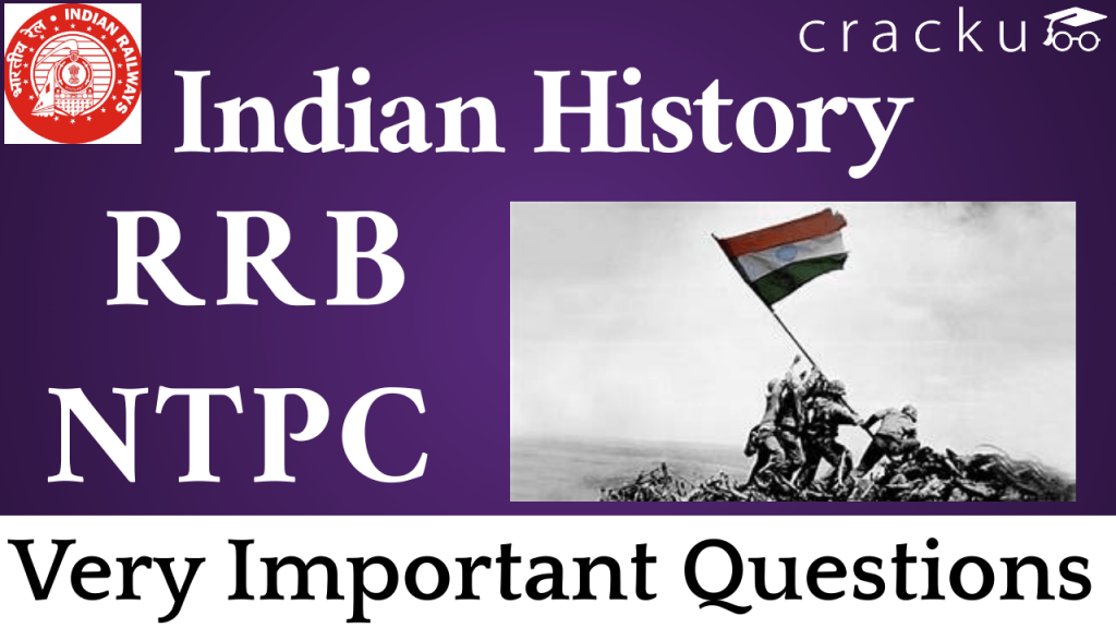 Indian History Questions for RRB-NTPC 2019 PDF - RRB NTPC HISTORY 14 OCT 3 1024x576