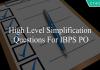 high level simplification questions for ibps po
