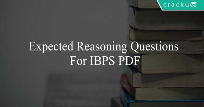 expected reasoning questions for ibps po