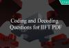 Coding and Decoding Questions for IIFT PDF