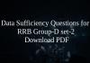 Data Sufficiency Questions for RRB Group-D set-2 PDF