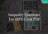 inequality questions for ibps clerk pdf