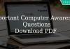 Important Computer Awareness Questions