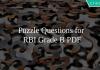 Puzzle Questions for RBI Grade B PDF