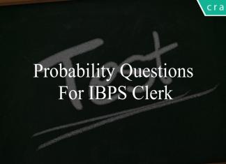 probability questions for ibps clerk