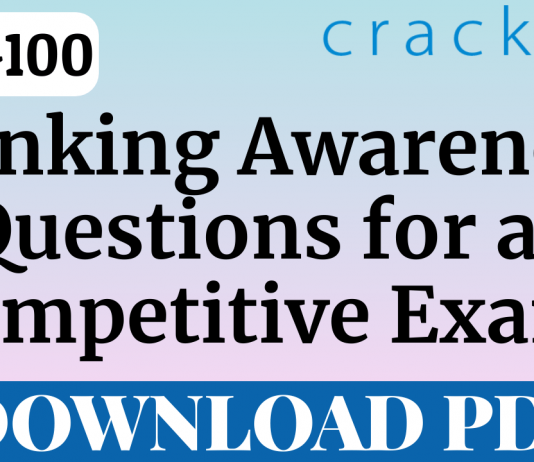 TOP-100 Banking Awareness Questions for all Competitive exams