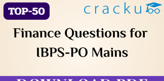 Finance Questions for ibps po mains