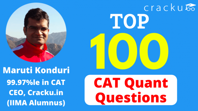 Top-100 CAT Quant Questions