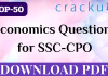 TOP-50 Economics Questions for SSC-CPO