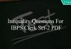 inequality questions for ibps clerk set-2 pdf