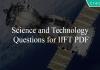 Science and Technology Questions for IIFT PDF 