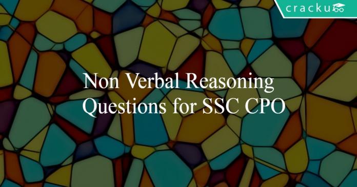 Non Verbal Reasoning Questions for SSC CPO