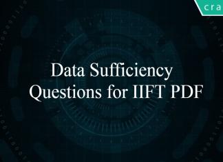 Data Sufficiency Questions for IIFT PDF
