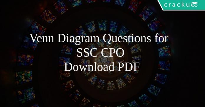 Venn Diagram Questions for SSC CPO PDF