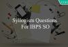 syllogism questions for ibps so