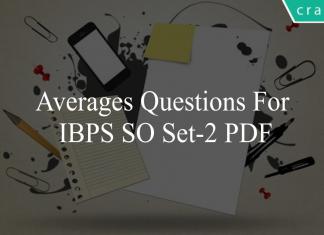 averages questions for ibps so set-2 pdf