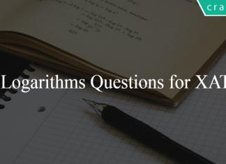 Logarithms Questions for XAT