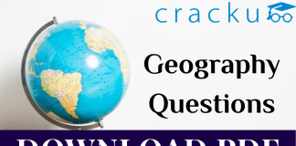 TOP-100 Geography Questions for all Competitive Exams
