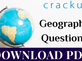 TOP-100 Geography Questions for all Competitive Exams