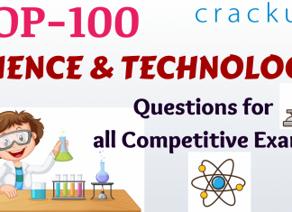 TOP-100 Science and Technology Questions for all Competitive Exams