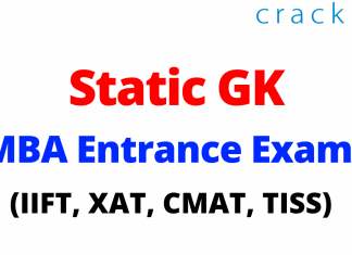 static gk revision for mba entrance exams